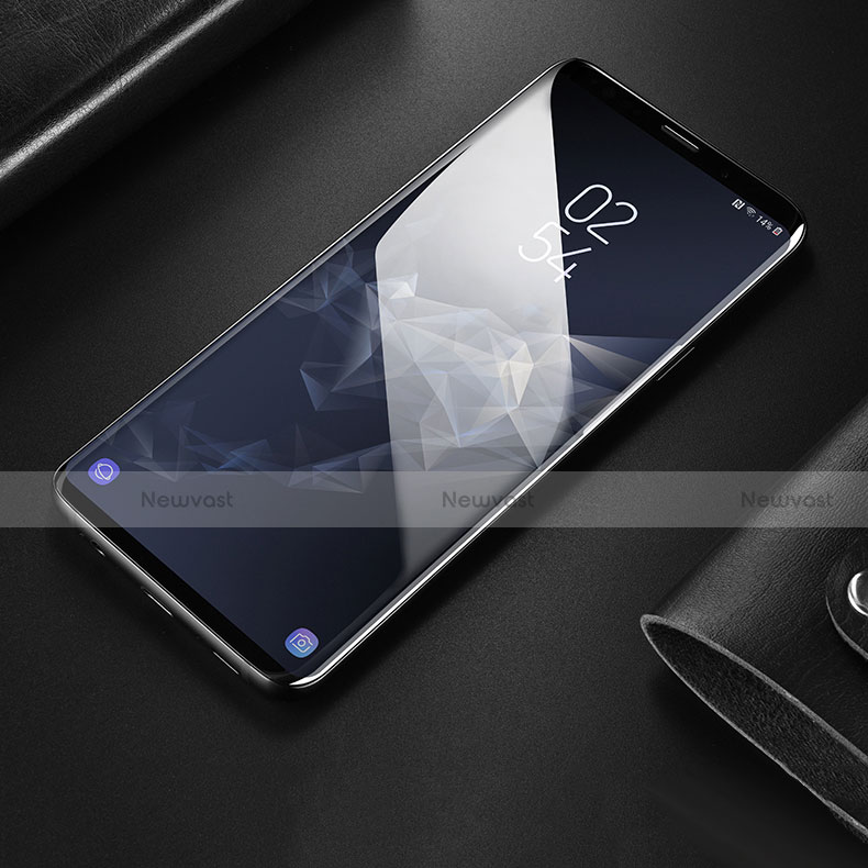 Ultra Clear Full Screen Protector Tempered Glass F10 for Samsung Galaxy S9 Plus Black