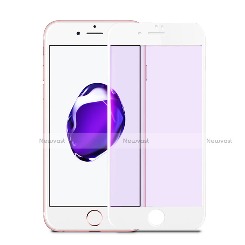 Ultra Clear Full Screen Protector Tempered Glass F17 for Apple iPhone 8 White