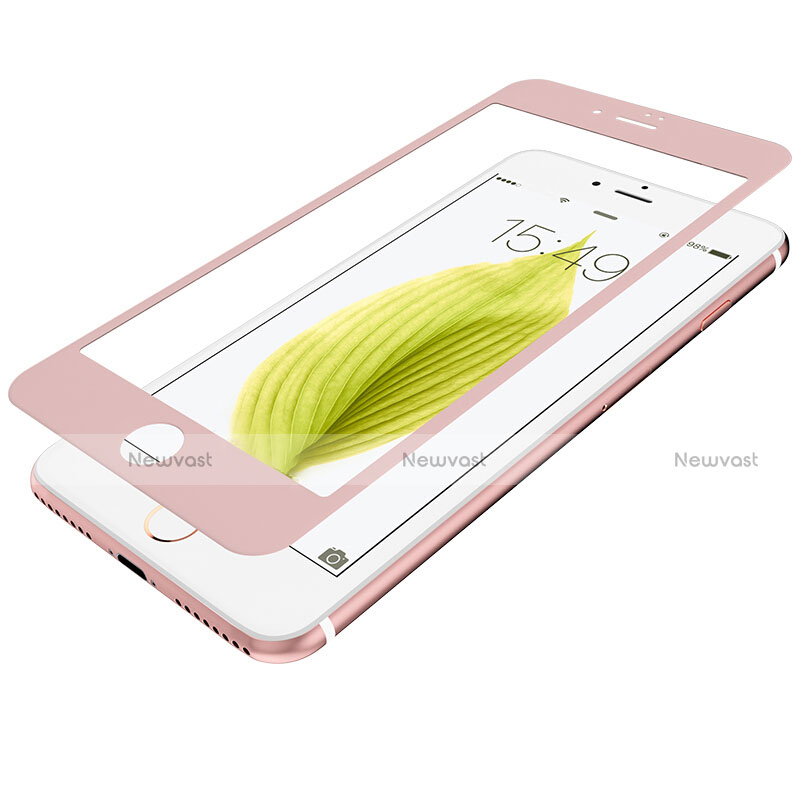 Ultra Clear Full Screen Protector Tempered Glass F18 for Apple iPhone SE3 2022 Pink