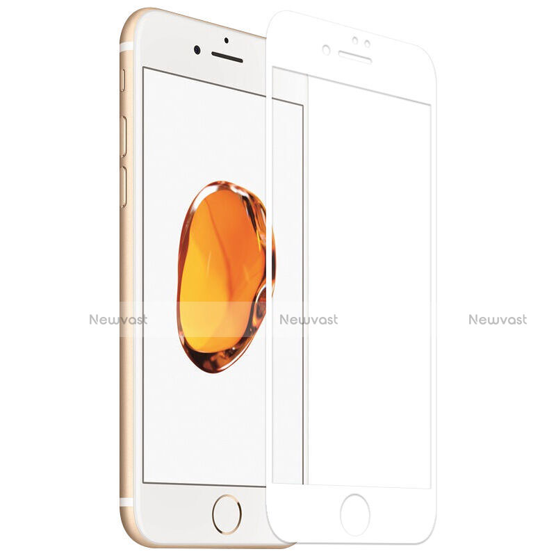 Ultra Clear Full Screen Protector Tempered Glass F18 for Apple iPhone SE3 2022 White
