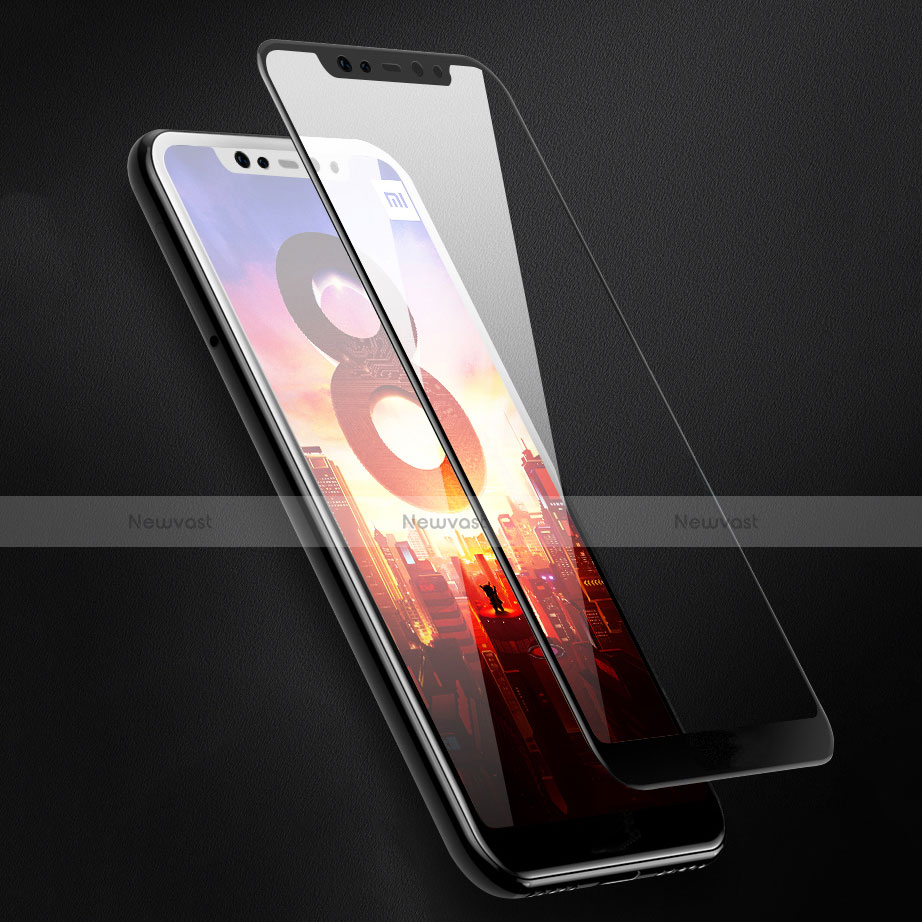 Ultra Clear Full Screen Protector Tempered Glass F18 for Xiaomi Mi 8 Black