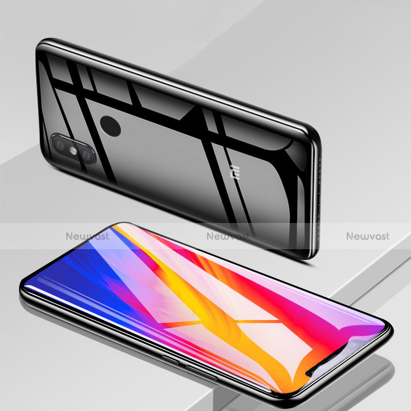 Ultra Clear Full Screen Protector Tempered Glass F19 for Xiaomi Mi 8 Black