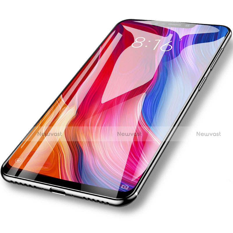 Ultra Clear Full Screen Protector Tempered Glass F19 for Xiaomi Mi 8 Black