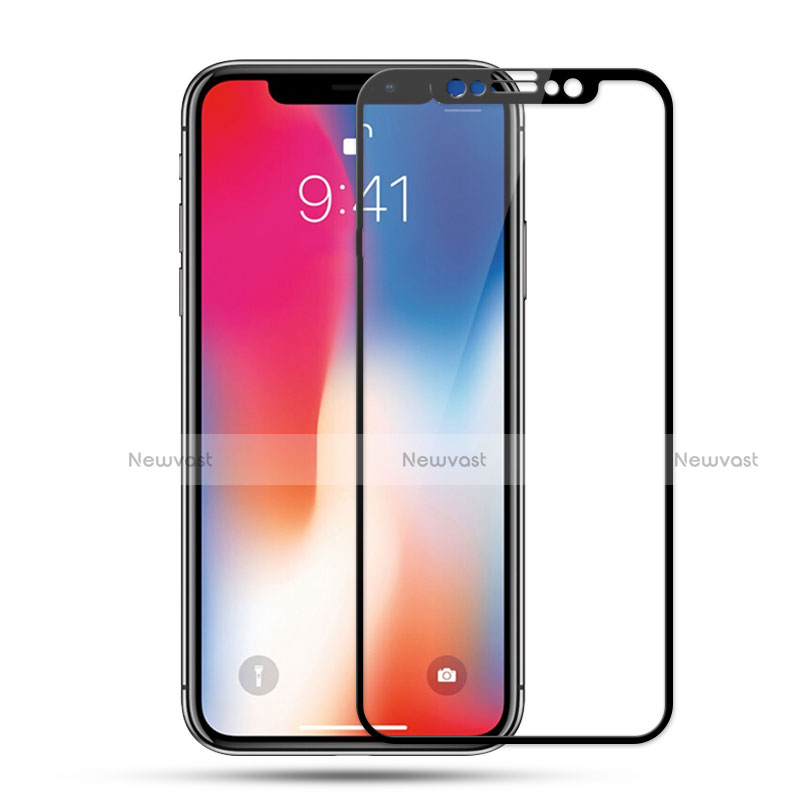 Ultra Clear Full Screen Protector Tempered Glass F30 for Apple iPhone Xs Max Black