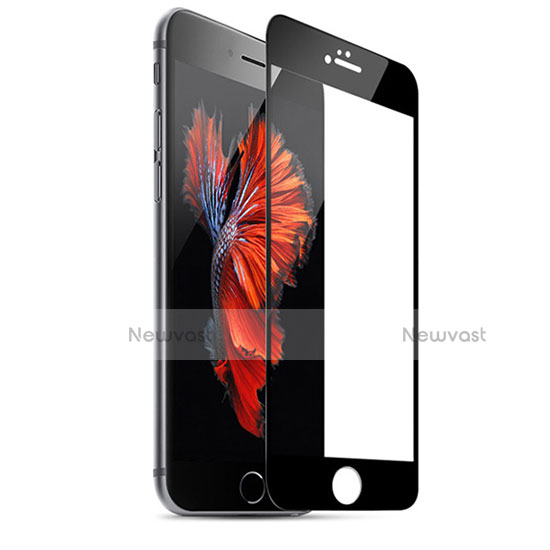 Ultra Clear Full Screen Protector Tempered Glass for Apple iPhone 6S Plus Black