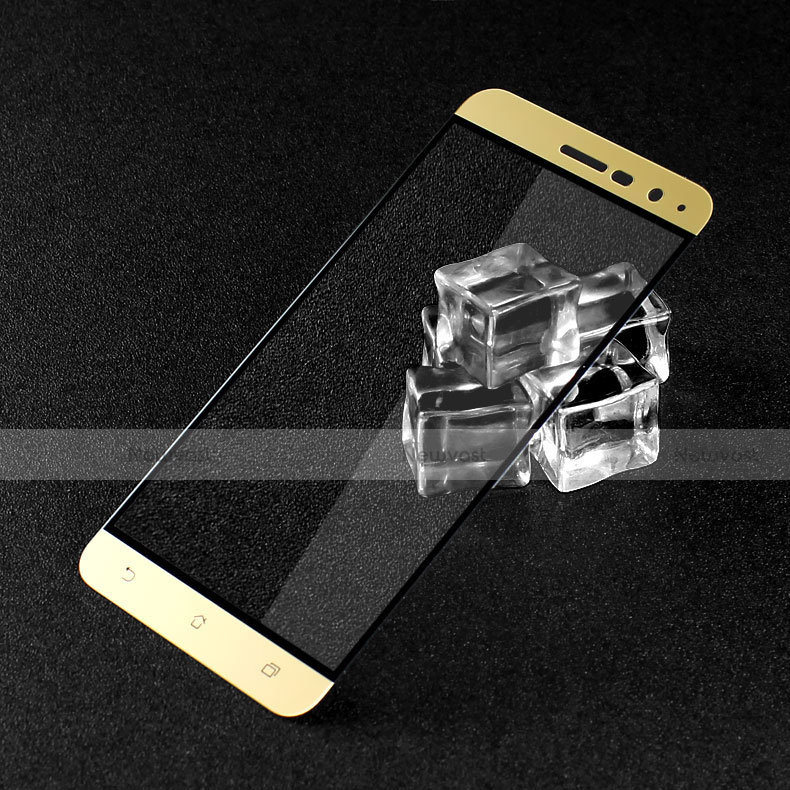 Ultra Clear Full Screen Protector Tempered Glass for Asus Zenfone 3 ZE552KL Gold