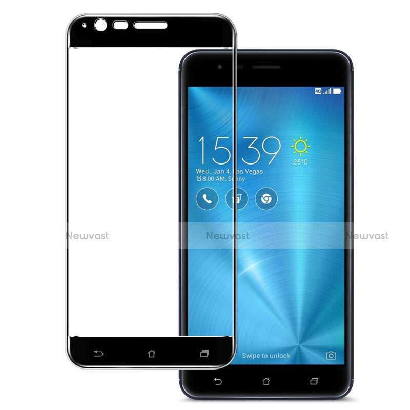 Ultra Clear Full Screen Protector Tempered Glass for Asus Zenfone 3 Zoom Black