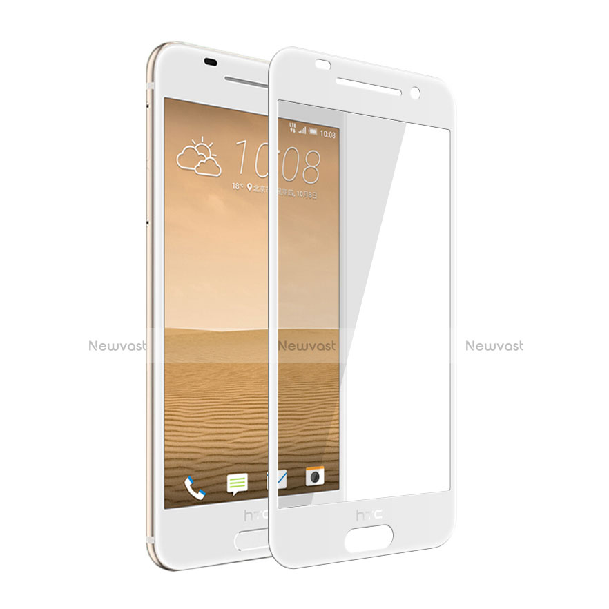 Ultra Clear Full Screen Protector Tempered Glass for HTC One A9 White