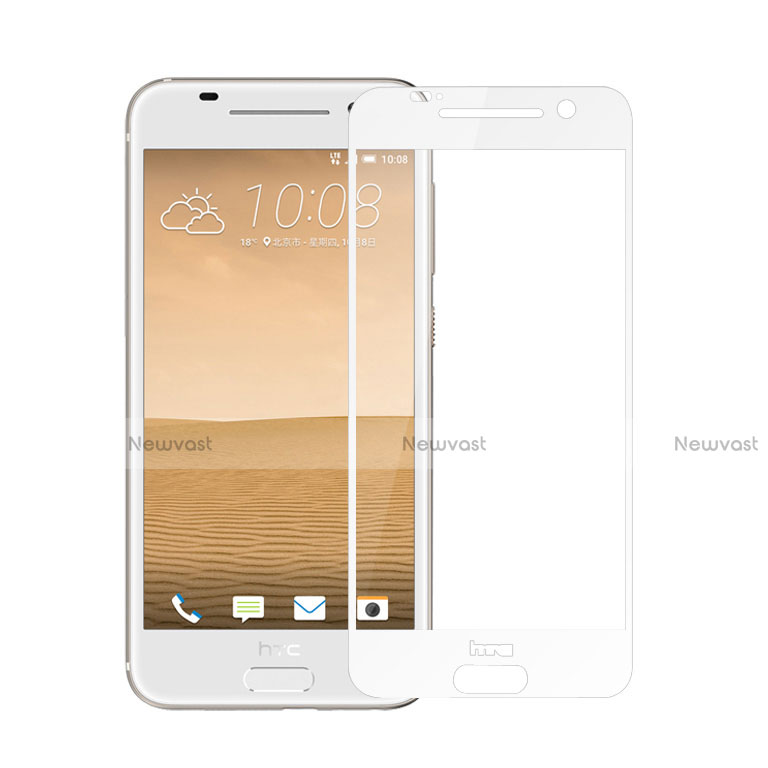 Ultra Clear Full Screen Protector Tempered Glass for HTC One A9 White