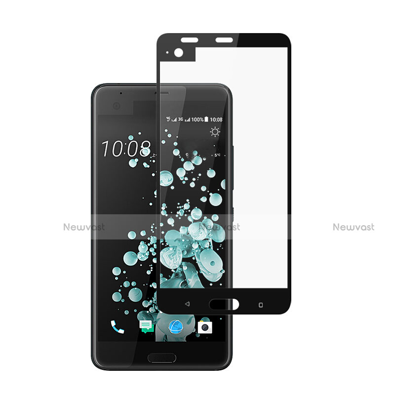 Ultra Clear Full Screen Protector Tempered Glass for HTC U Ultra Black