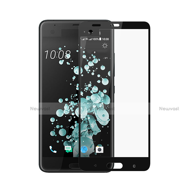 Ultra Clear Full Screen Protector Tempered Glass for HTC U Ultra Black