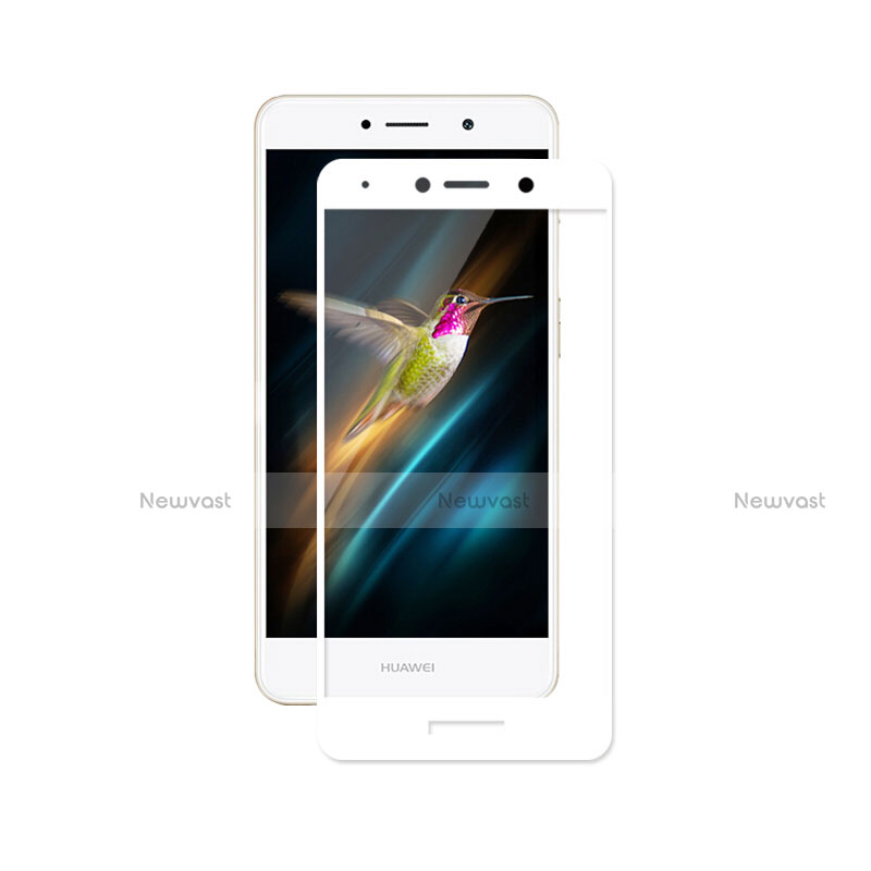Ultra Clear Full Screen Protector Tempered Glass for Huawei Enjoy 7 Plus White