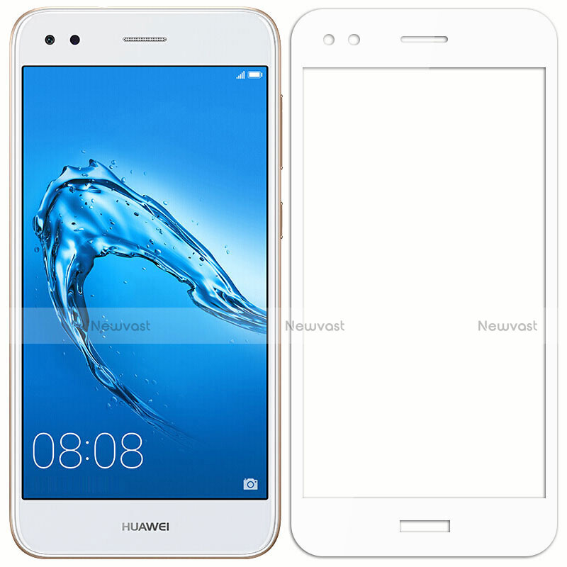 Ultra Clear Full Screen Protector Tempered Glass for Huawei Enjoy 7 White