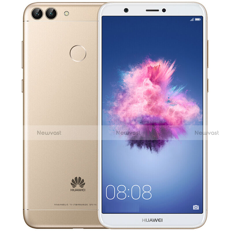 Ultra Clear Full Screen Protector Tempered Glass for Huawei Enjoy 7S White