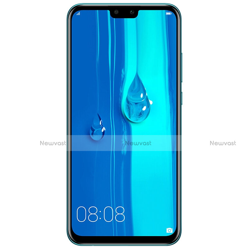Ultra Clear Full Screen Protector Tempered Glass for Huawei Enjoy 9 Plus Black