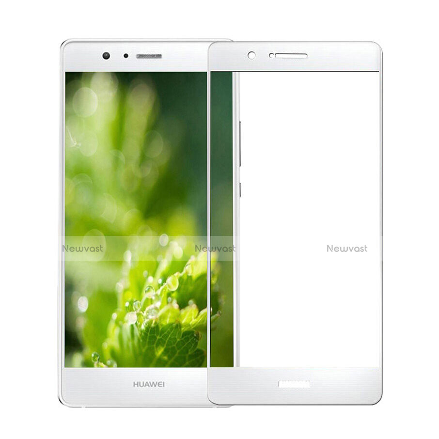 Ultra Clear Full Screen Protector Tempered Glass for Huawei G9 Lite White