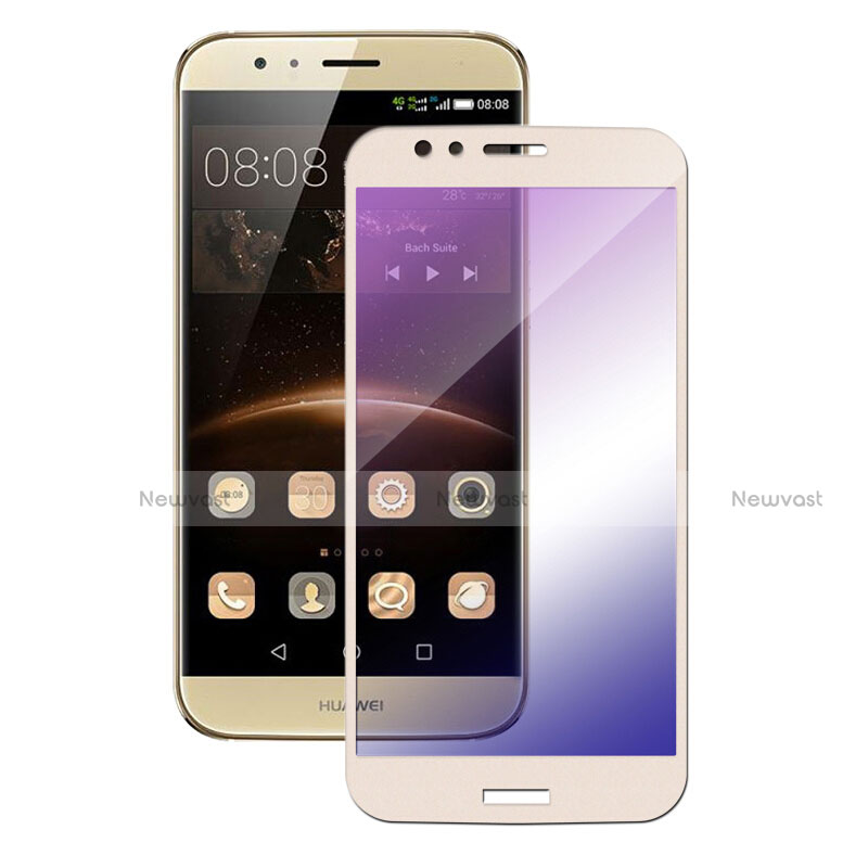 Ultra Clear Full Screen Protector Tempered Glass for Huawei GX8 Gold