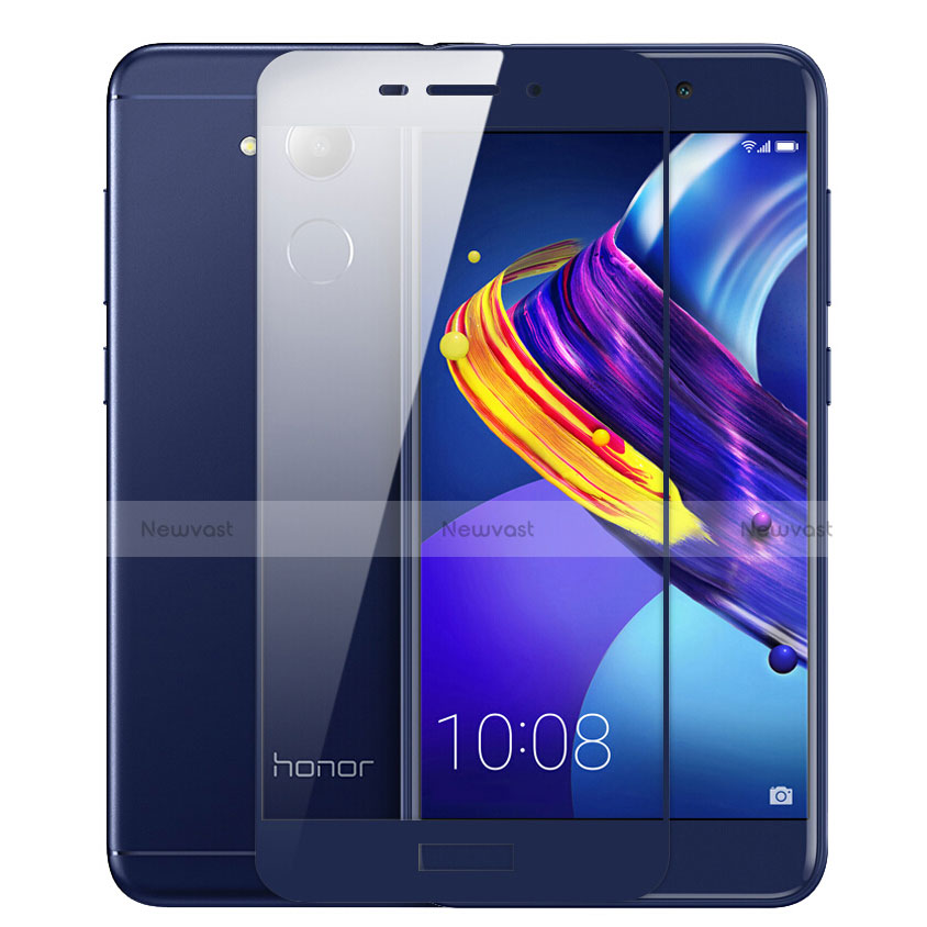 Ultra Clear Full Screen Protector Tempered Glass for Huawei Honor 6C Pro Blue