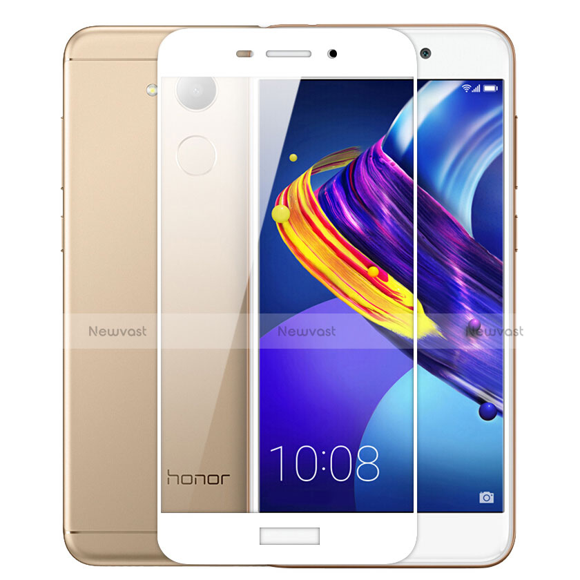 Ultra Clear Full Screen Protector Tempered Glass for Huawei Honor 6C Pro White