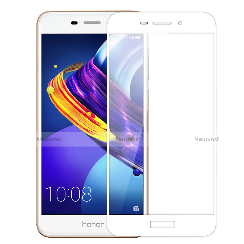 Ultra Clear Full Screen Protector Tempered Glass for Huawei Honor 6C Pro White