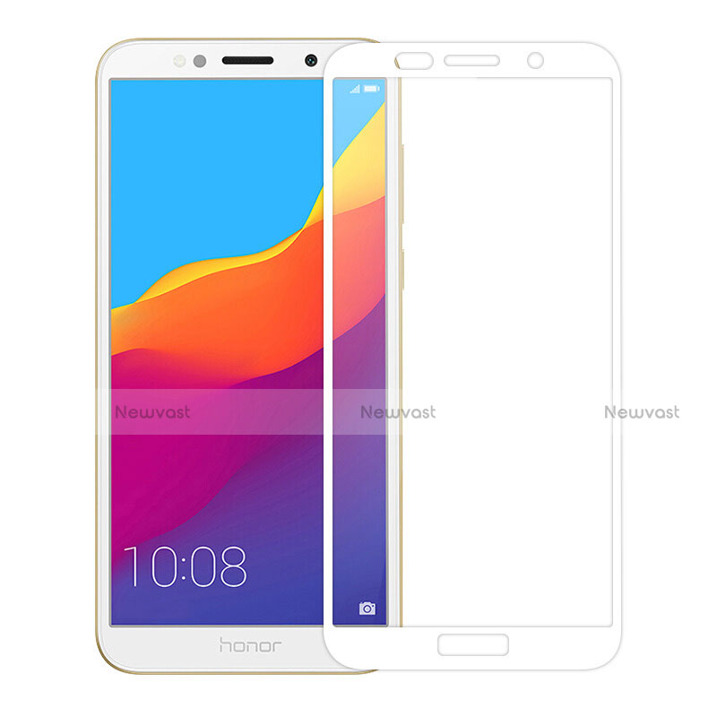Ultra Clear Full Screen Protector Tempered Glass for Huawei Honor 7S White
