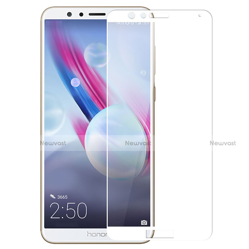 Ultra Clear Full Screen Protector Tempered Glass for Huawei Honor 7X White