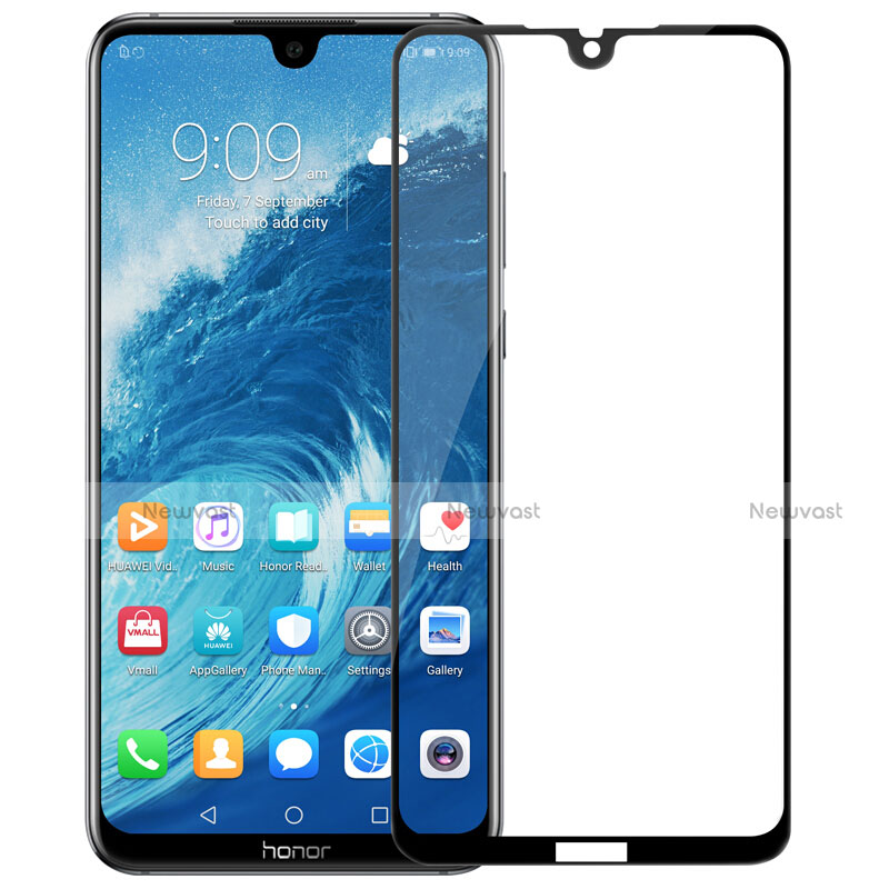 Ultra Clear Full Screen Protector Tempered Glass for Huawei Honor 8X Max Black