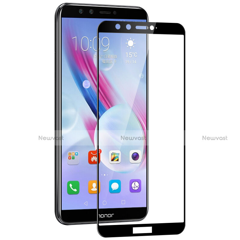 Ultra Clear Full Screen Protector Tempered Glass for Huawei Honor 9 Lite Black