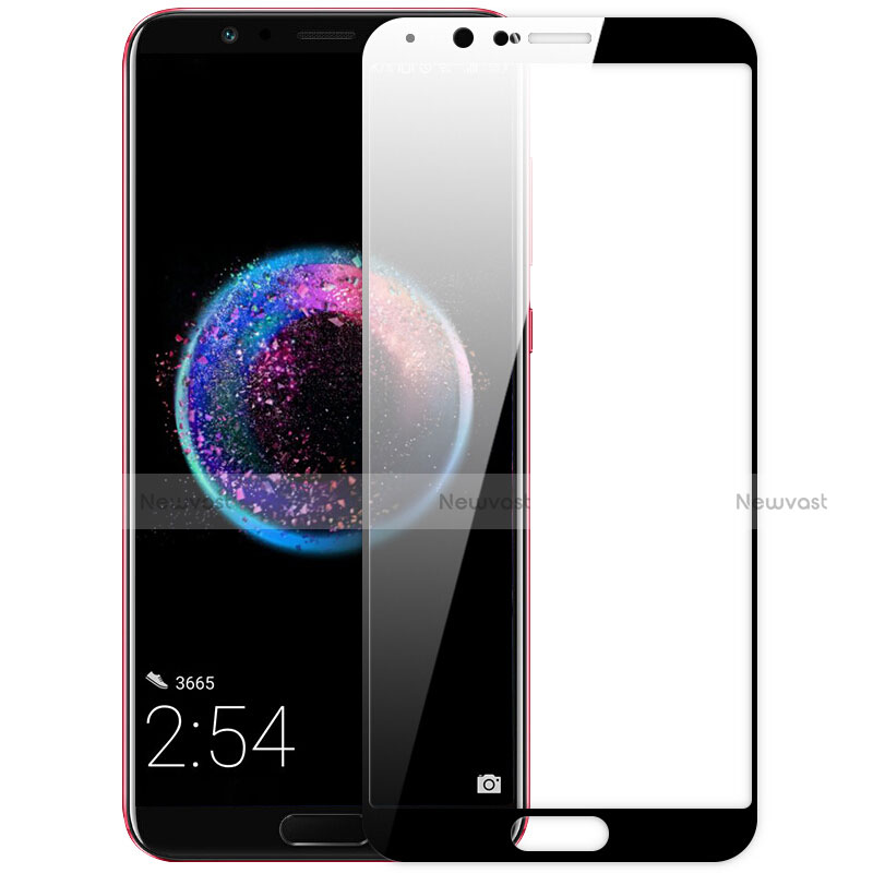 Ultra Clear Full Screen Protector Tempered Glass for Huawei Honor V10 Black