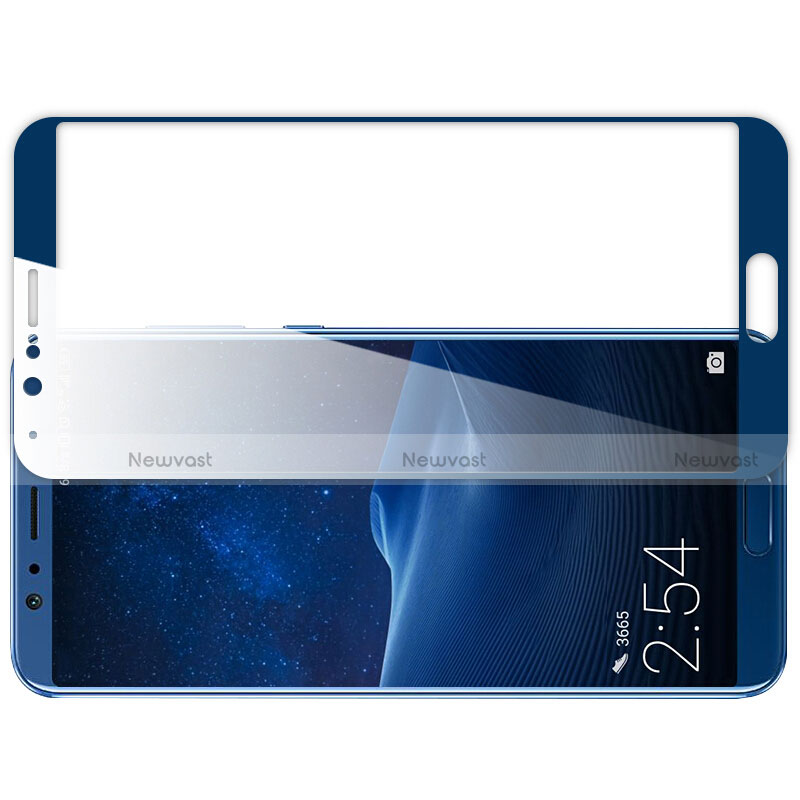 Ultra Clear Full Screen Protector Tempered Glass for Huawei Honor V10 Blue