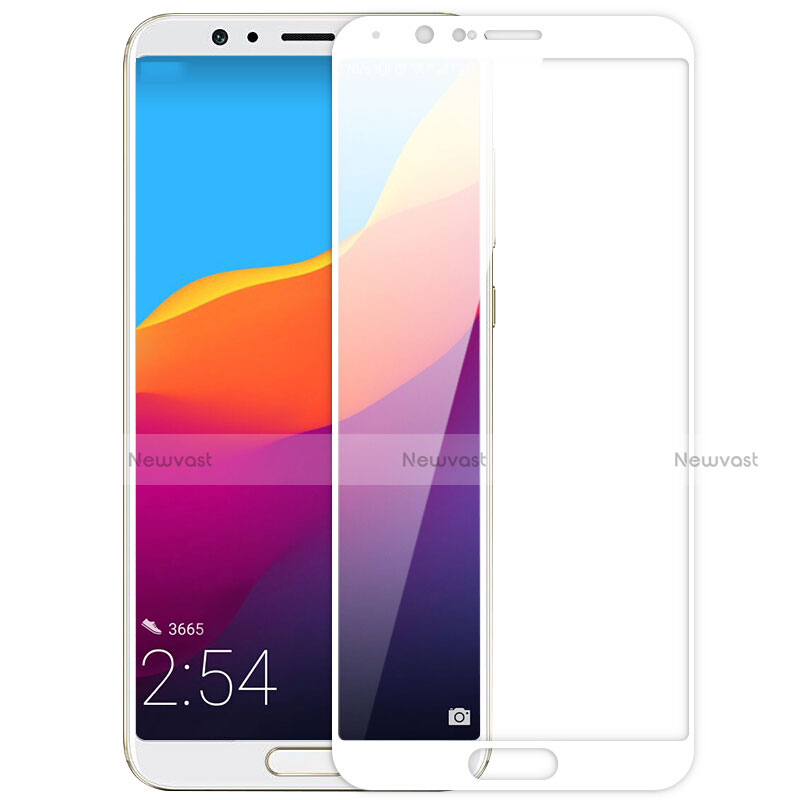 Ultra Clear Full Screen Protector Tempered Glass for Huawei Honor View 10 White