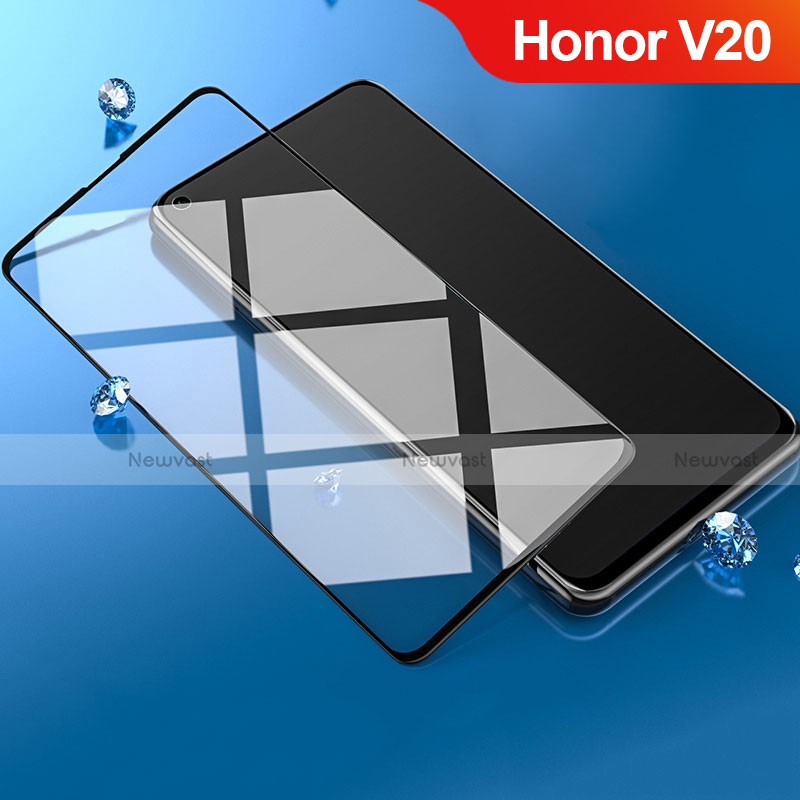 Ultra Clear Full Screen Protector Tempered Glass for Huawei Honor View 20 Black