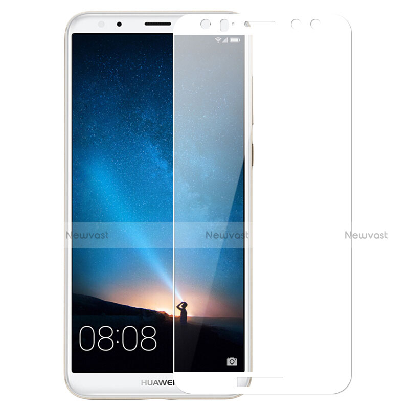 Ultra Clear Full Screen Protector Tempered Glass for Huawei Maimang 6 White