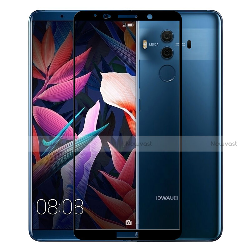Ultra Clear Full Screen Protector Tempered Glass for Huawei Mate 10 Pro Black