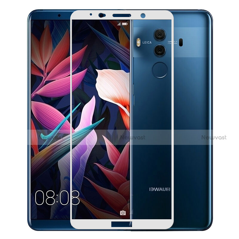 Ultra Clear Full Screen Protector Tempered Glass for Huawei Mate 10 Pro White