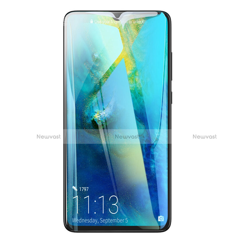 Ultra Clear Full Screen Protector Tempered Glass for Huawei Mate 20 Black