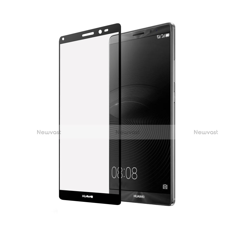 Ultra Clear Full Screen Protector Tempered Glass for Huawei Mate 8 Black