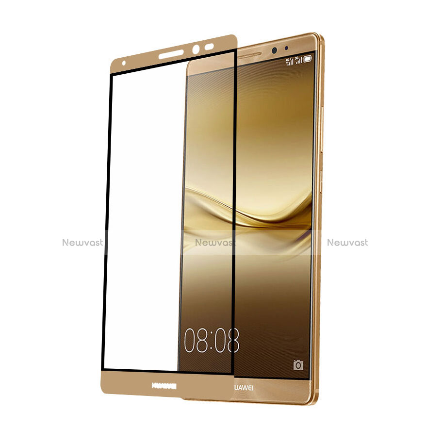 Ultra Clear Full Screen Protector Tempered Glass for Huawei Mate 8 Gold