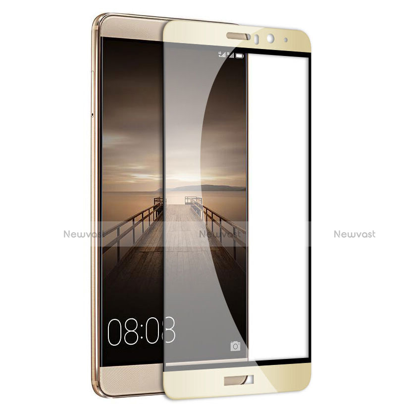 Ultra Clear Full Screen Protector Tempered Glass for Huawei Mate 9 Gold