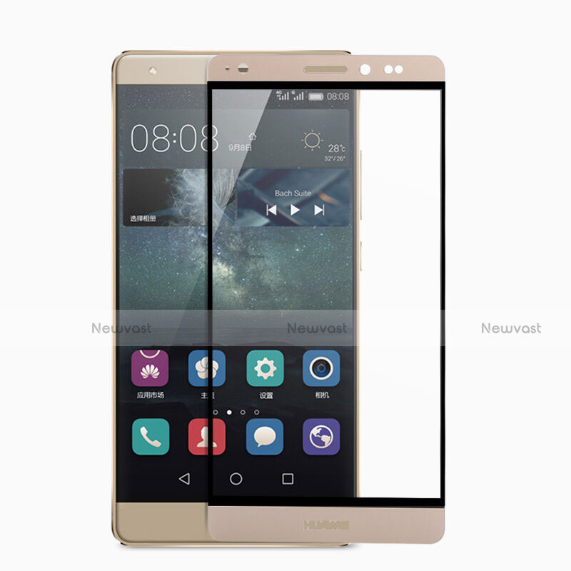 Ultra Clear Full Screen Protector Tempered Glass for Huawei Mate S Gold