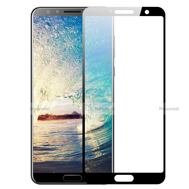 Ultra Clear Full Screen Protector Tempered Glass for Huawei Nova 2S Black