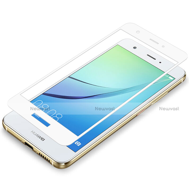 Ultra Clear Full Screen Protector Tempered Glass for Huawei Nova White