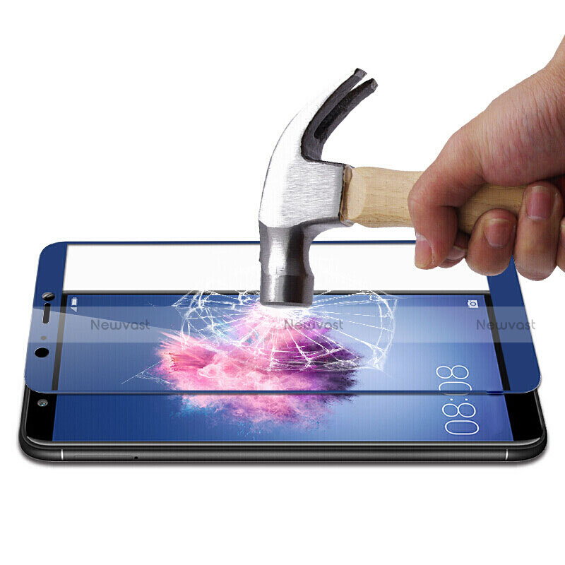 Ultra Clear Full Screen Protector Tempered Glass for Huawei P Smart Blue