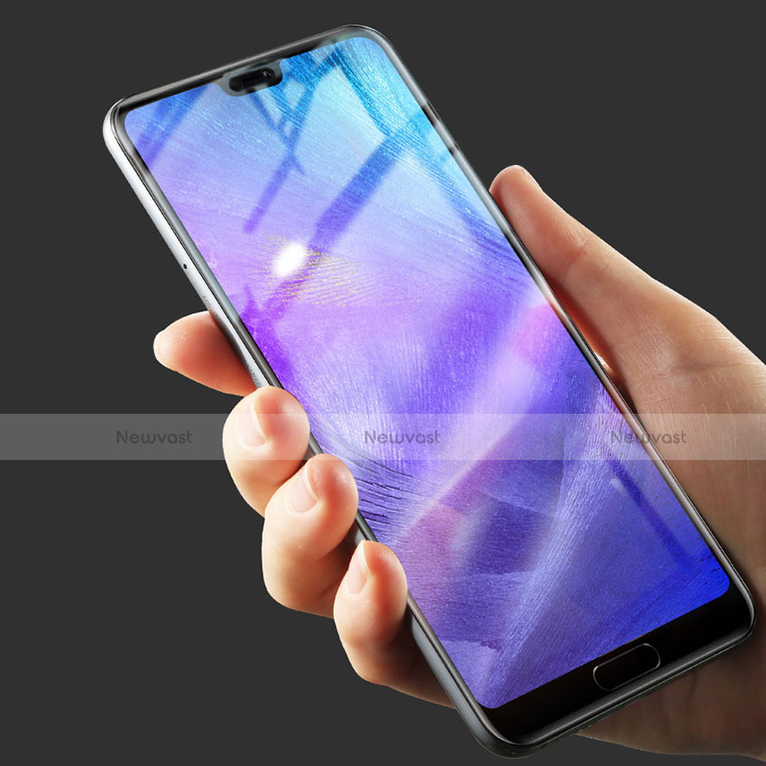 Ultra Clear Full Screen Protector Tempered Glass for Huawei P20 Pro Black