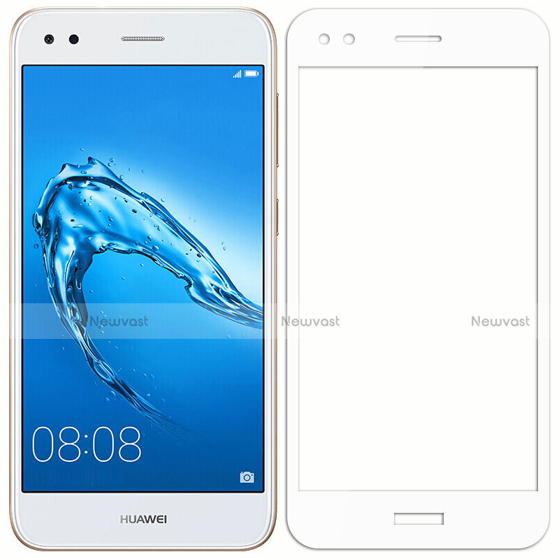 Ultra Clear Full Screen Protector Tempered Glass for Huawei P9 Lite Mini White