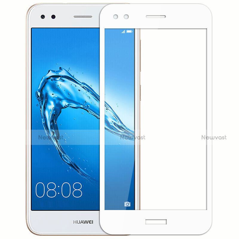 Ultra Clear Full Screen Protector Tempered Glass for Huawei P9 Lite Mini White