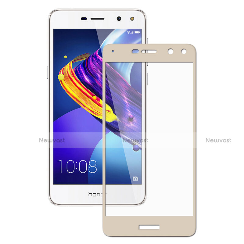 Ultra Clear Full Screen Protector Tempered Glass for Huawei Y5 (2017) Gold