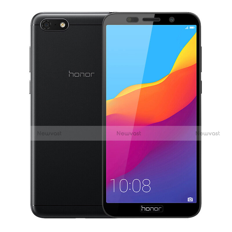 Ultra Clear Full Screen Protector Tempered Glass for Huawei Y5 (2018) Black