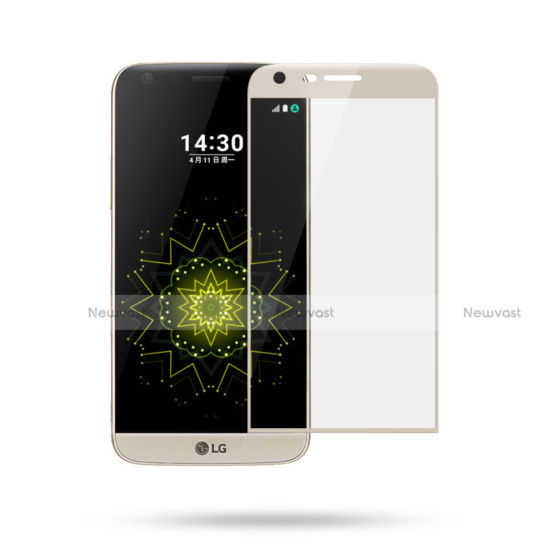 Ultra Clear Full Screen Protector Tempered Glass for LG G5 Gold