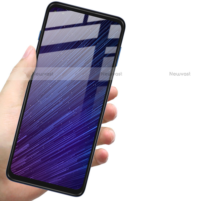 Ultra Clear Full Screen Protector Tempered Glass for Motorola Moto G 5G Plus Black